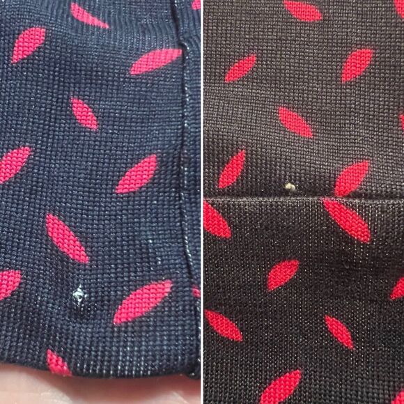 Diane Von Furstenberg Wrap Dress Size 6 Julian Two Silk Bromley Dot Navy Blue - Picture 5 of 9